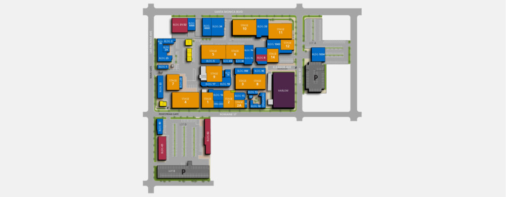 Las Palmas Lot map